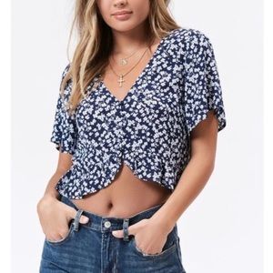 Floral Crop Top